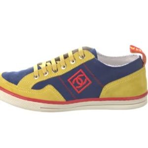 Vintage Chanel CC Logo Sport Tennis Sneakers